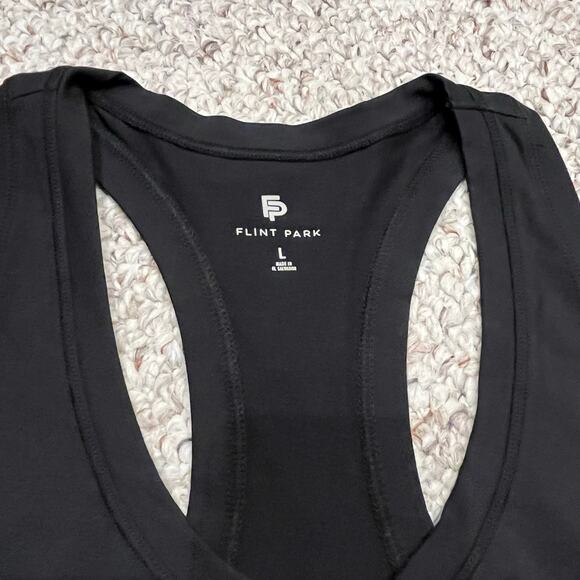 Flint Park Volley Racerback Tank Top Womens Sz S Active Workout Gym - Picture 2 of 4